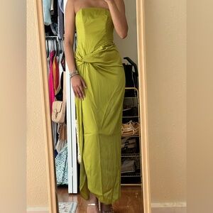 Elegant Green Formal Dress